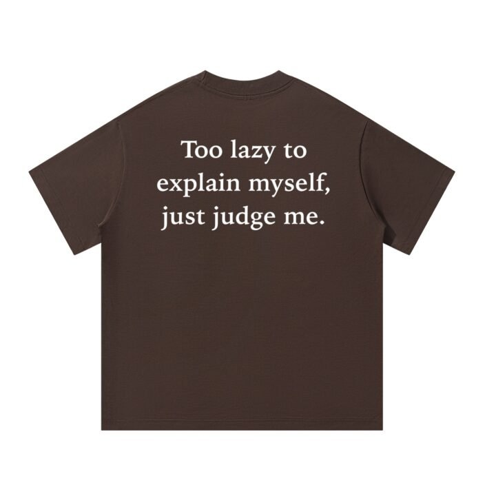 Too lazy to explain myself, just judge me.